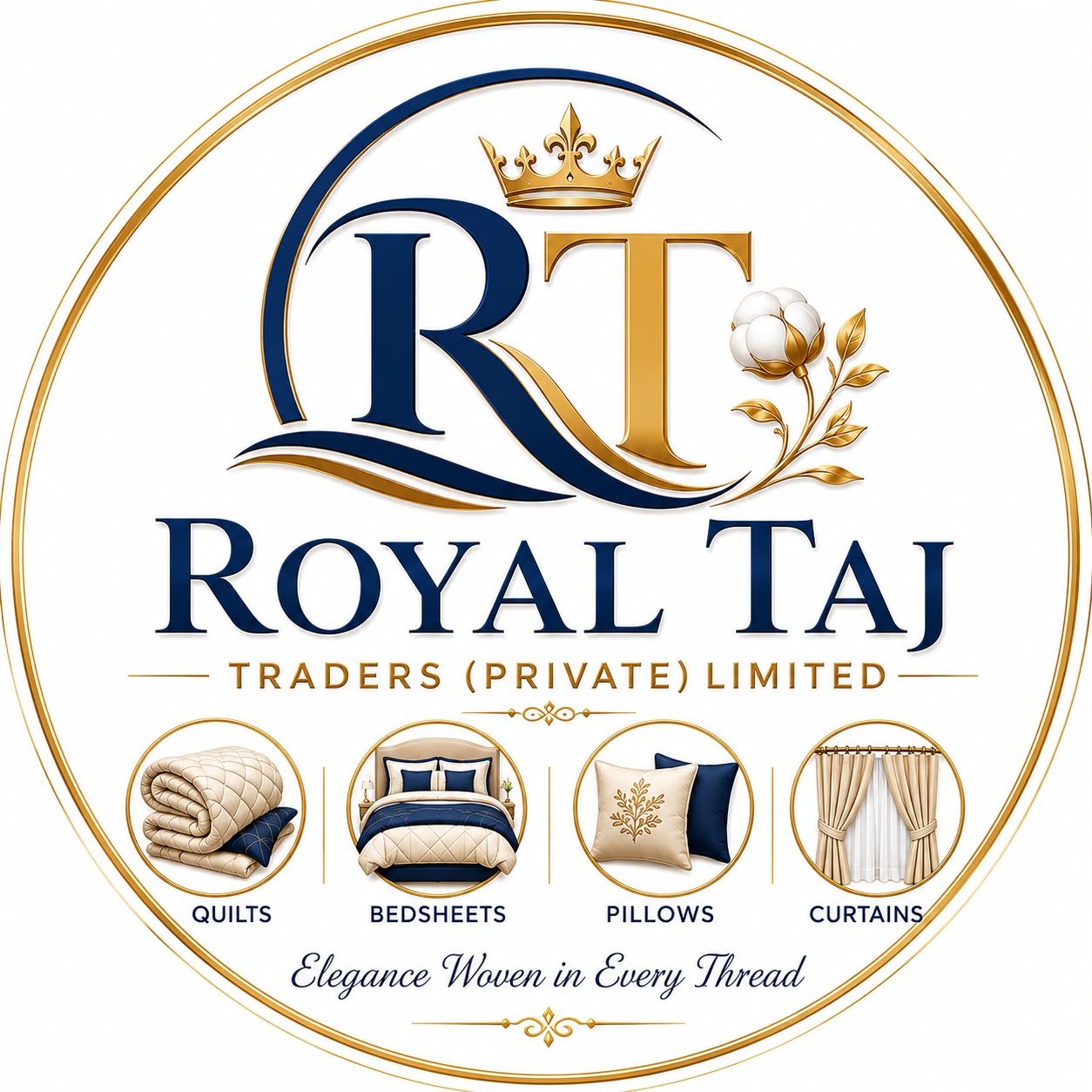 Royal Taj Traders Logo